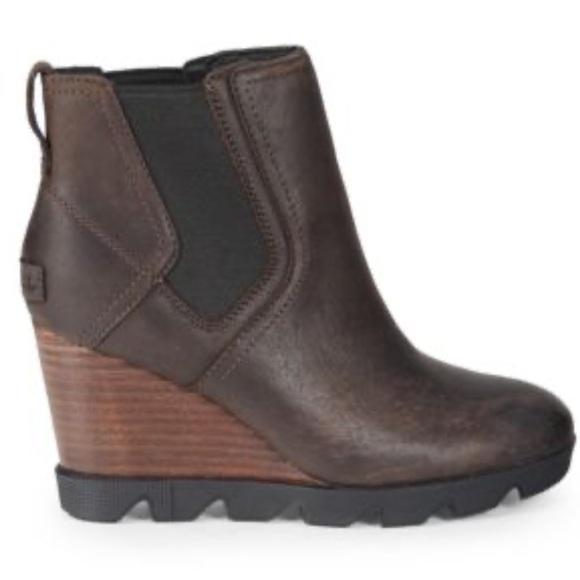 Sorel Joan Uptown Waterproof Leather Chelsea Boots - Picture 1 of 11